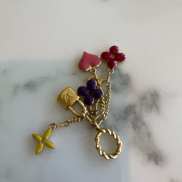 Louis Vuitton Multicolor Monogram Tiff Sweet Necklace - Picture 2 of 10